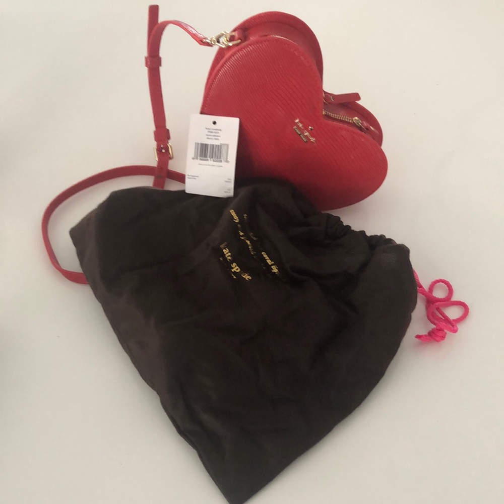 Kate Spade leather Heart Crossbody bag
